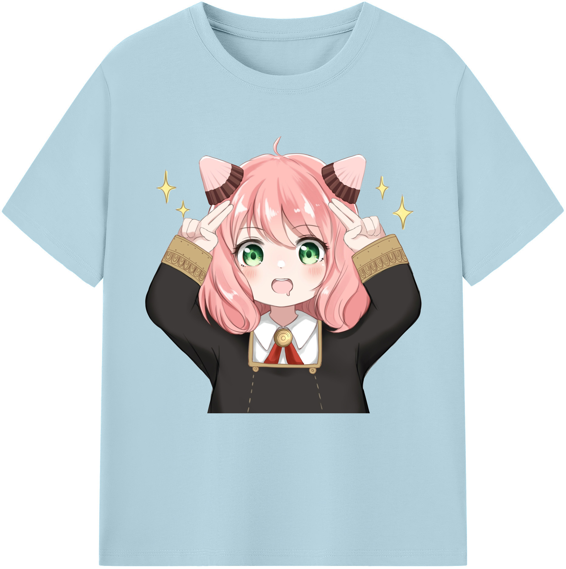（画像用） SPY×FAMILY间谍家家酒 綿100％半袖Tシャツ（フロントプリント）